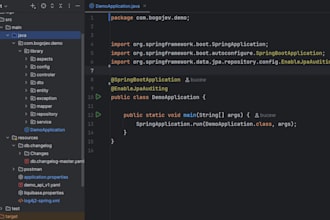 do java backend development, spring boot, rest API, hibernate, openapi