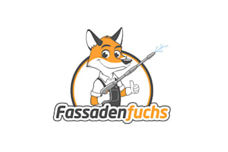 design colorful serious playful company logo with fox