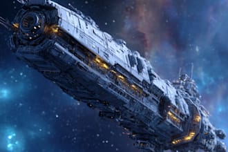 create your spaceship or vehicle design for you