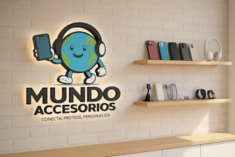 diseñare tu logotipo profesional, moderno y único para tu marca