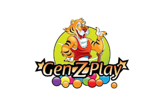 design wonderful fun game play or e sports logo