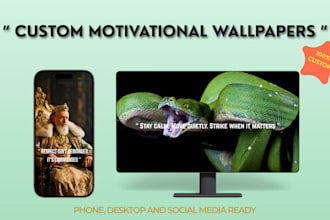 design custom quote motivational wallpapers