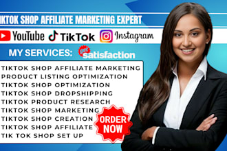setup tiktok shop dropshipping set up tik tok shop affiliate marketing manager