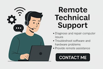 fix your laptop or computer issues remotely