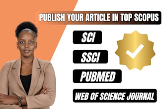publish your article in top scopus, sci, ssci, pubmed, web of science journal