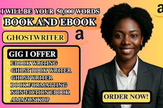 ebook ghostwriter, KDP book writer, ghost book writer, non fiction ghostwriter