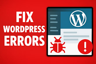 recover hacked wordpress website and fix any wordpress issues or error