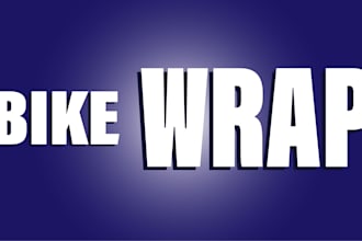 professionally design bike wrap, food truck, camper or caravan wrap