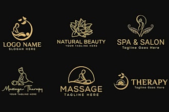 design cosmetics, makeup, beauty, salon or spa logo