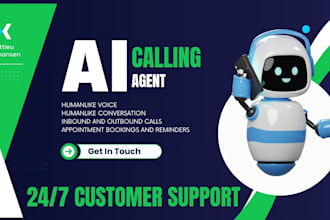 set up an ai calling agent for outbound and inbound calls