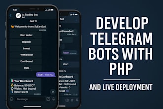 develop a telegram airdrop bot with referral system and leaderboard
