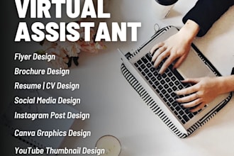 be your expert canva pro virtual assistant for graphic designs