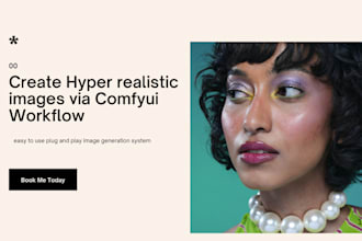 create custom comfyui workflow with flux, lora, stable diffusion for image gen