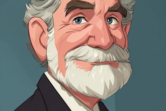 make a funny political cartoon illustration for you