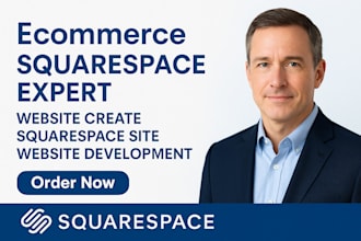ecommerce squarespace expert website create squarespace site website development