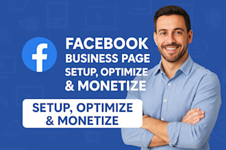 do facebook page create setup and optimize
