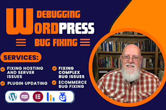fix wordpress issues, wordpress bug fix, woocommerce fix and database errors