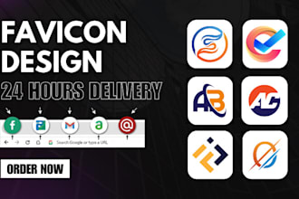 design a custom favicon for your website or brand