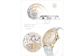 create watch and jewelry design concept sketches