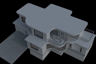 make 2d 3d architecture design in revit,mep drawing,bim model,construction plan