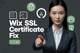 fix ssl certificate wix ssl