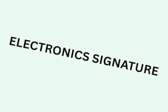 convert your handwritten signature to electronic signature