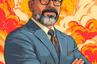 draw political cartoons illustrations
