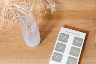 printable and editable flashcards for technical and student subjects