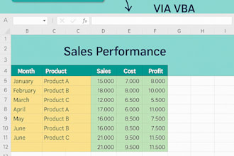create excel tools and automation with advanced vba