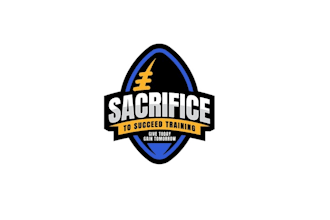 design american football training logo