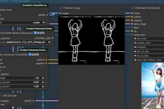 create custom comfyui workflow with stable diffusion for ai image generation