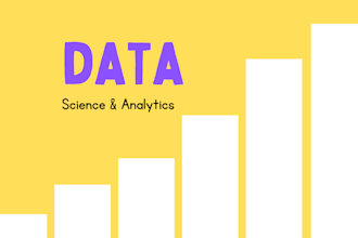 do data analytics, predictions and model training for you