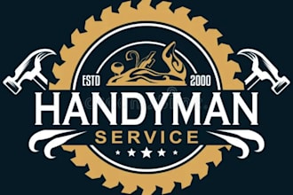 handyman home remodeling realtor home decor real estate furniture roofing logo