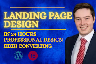create a sales funnel or product landing page for your business site