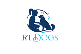 create perfect harmonious dog training logo