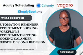 setup acuity scheduling booking appointment square calendy