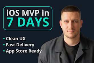 develop a complete ios mvp in 7 days or less
