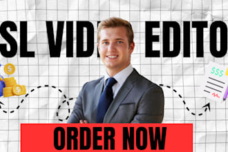 edit your vsl, video sales letter for conversion sales