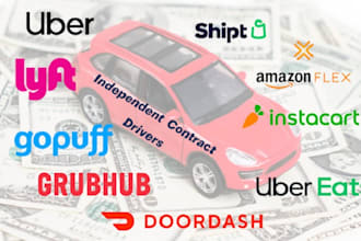 create amazon driver bot, instacart bot, doordash bot, spark driver bot,uber bo
