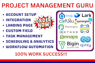 lark caflou tinq quixy planningpme synergist scrum zoho sprint sinnaps wethod