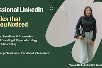 write and optimize your linkedin profile