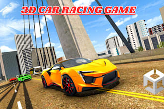 develop car racing game for PC, steam, android and IOS unity 3d multiplayer game