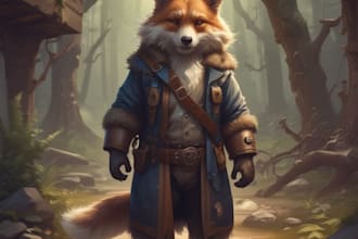 draw any oc, furry, character illustration or fan art