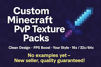 make a custom minecraft texture pack for pvp