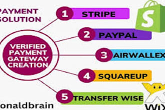 create and integrate shopify payment gateway, payment gateway, airwallex, wise