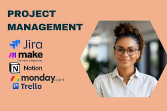 do and automate project management make com monday crm asana jira  notion trello