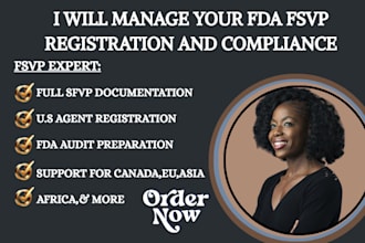 manage your fda fsvp registration and compliance as your reliable US agent