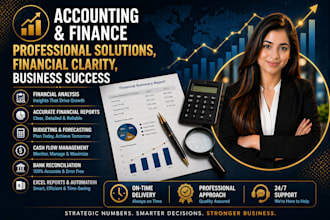prepare financial statements, profit and loss, cash flow income statement task