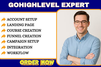 setup gohighlevel website gohighlevel webinar gohighlevel landing page design