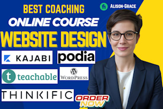 do kajabi online course, podia teachable thinkific, kajabi website kartra